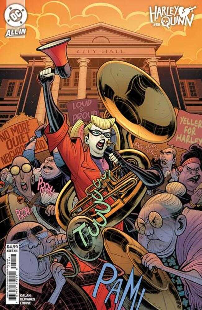 Harley Quinn (2021) #58 Cover D Elizabeth Torque Card Stock Variant