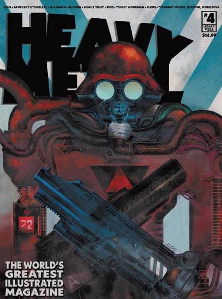 Heavy Metal Magazine (2025) #4 Cover B Elgo Variant (Mature)