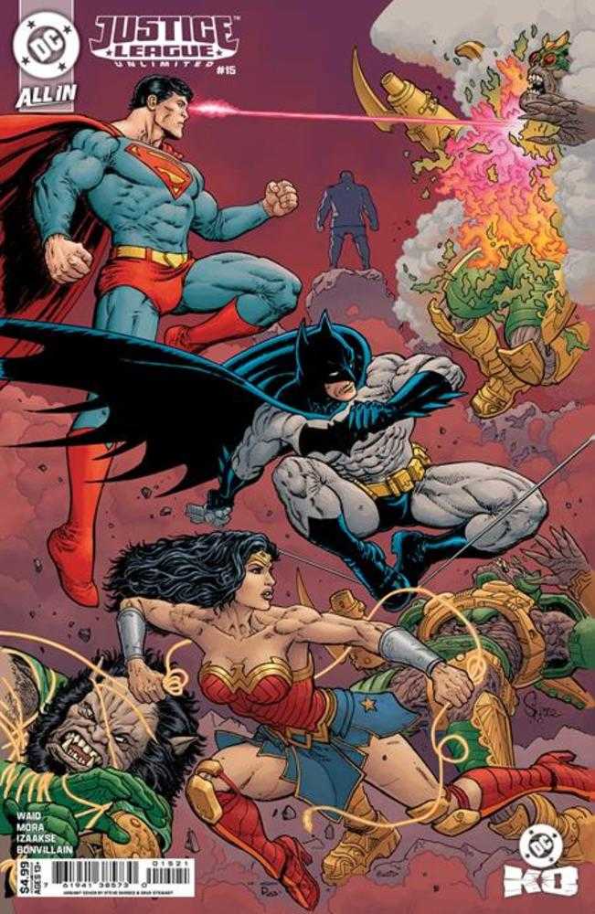 Justice League Unlimited (2025) #15 Cover B Steve Skroce Card Stock Variant (DC K.O.)