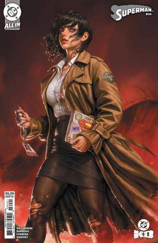 Superman (2023) #34 Cover B Kyuyong Eom Card Stock Variant (DC K.O.)