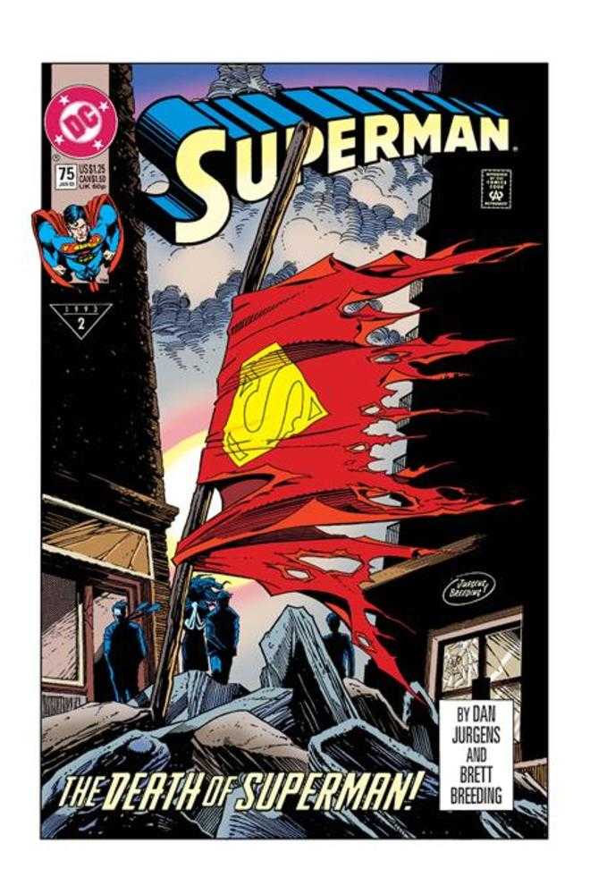 Superman (1987) #75 Facsimile Edition Cover A Dan Jurgens