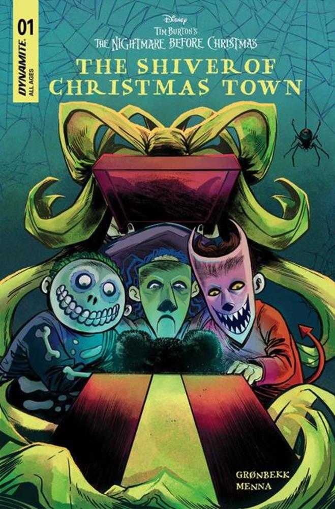 Tim Burtons The Nightmare Before Christmas The Shiver Of Christmas Town #1 Cover B Soo Lee Variant