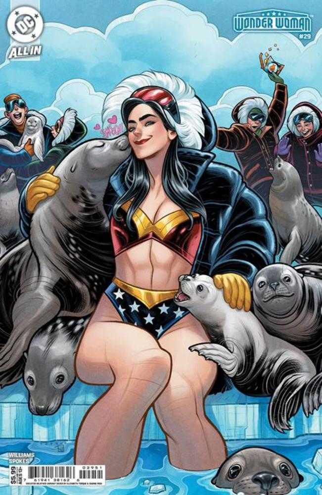 Wonder Woman (2023) #29 Cover E Elizabeth Torque Sweater Weather Card Stock Variant