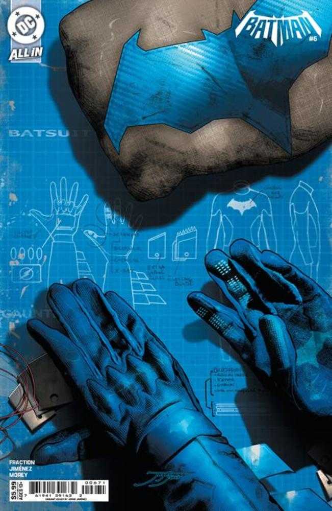 Batman (2025) #6 Cover E Jorge Jimenez Bat Gadget Card Stock Variant