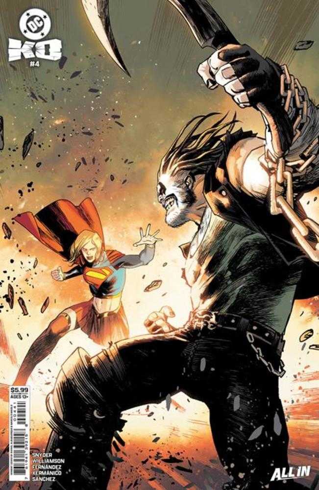 DC K.O. #4 (Of 5) Cover D Rafael Albuquerque Card Stock Variant <OFC>