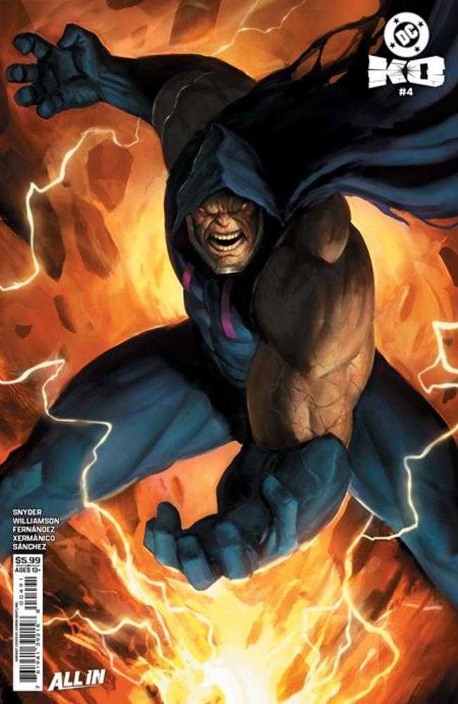 DC K.O. #4 (Of 5) Cover F Aaron Bartling Darkseid Card Stock Variant