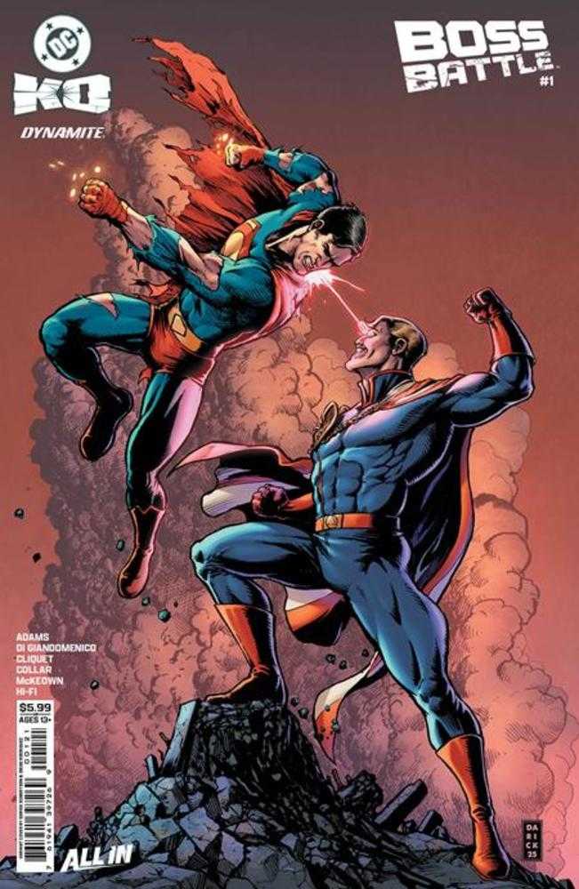 DC K.O. Boss Battle #1 (One Shot) Cover B Darick Robertson Card Stock Variant (Out of Print)
