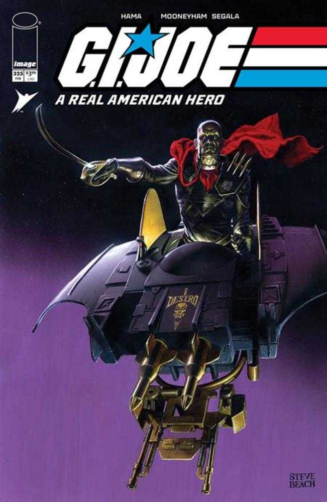 G.I. Joe A Real American Hero #325 Cover C 1:10 Steve Beach Gears Of Joe Variant