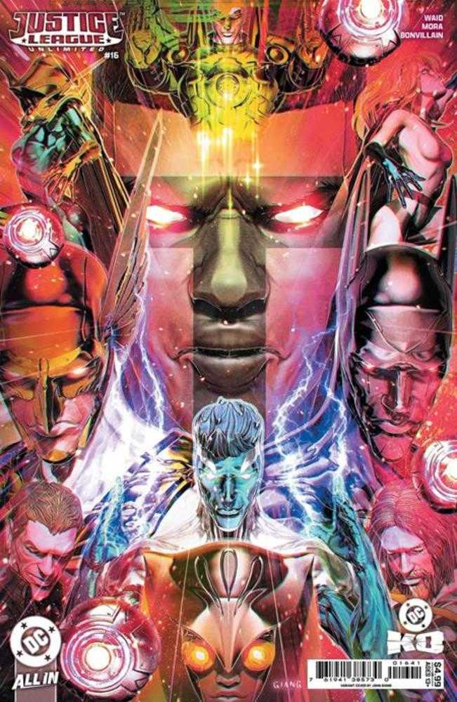 Justice League Unlimited (2025) #16 Cover E John Giang Card Stock Variant (DC K.O.)