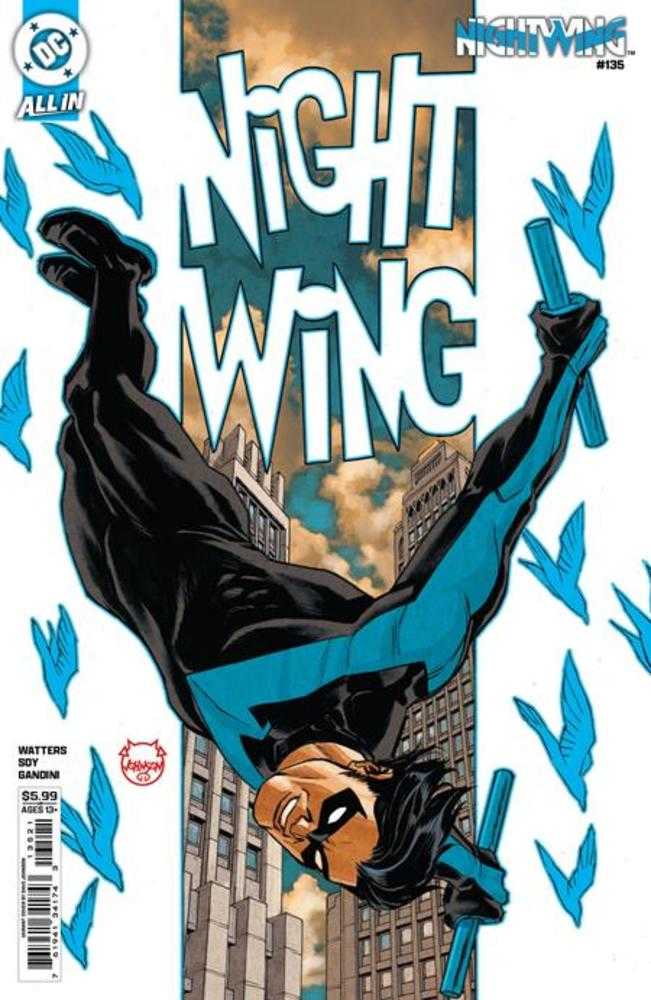 Nightwing (2016) #135 Cover B Dave Johnson Card Stock Variant