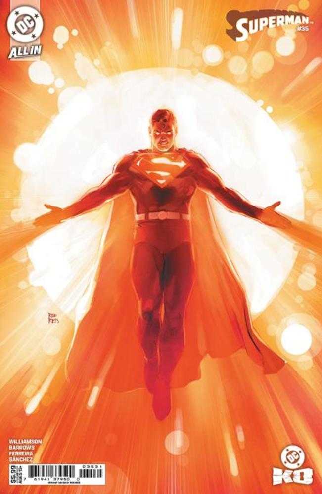 Superman (2023) #35 Cover C Rod Reis Card Stock Variant (DC K.O.)