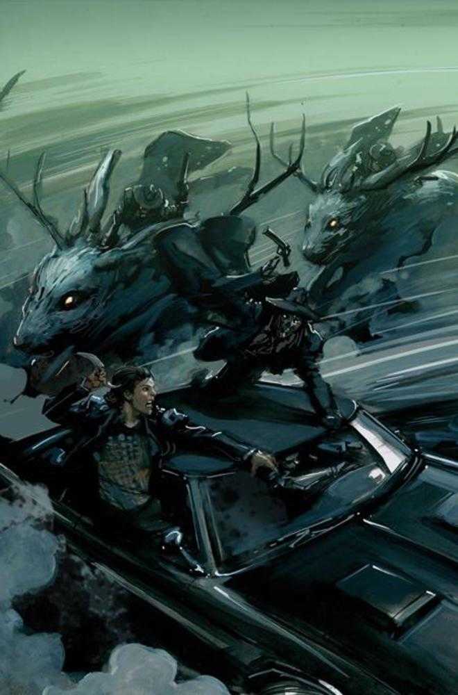 Supernatural #5 Cover I (1:15) Clayton Crain Full Art Virgin Variant