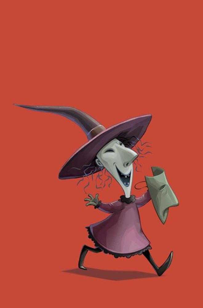 Tim Burtons The Nightmare Before Christmas The Shiver Of Christmas Town #2 Cover F (1:10) Disney Library Full Art Virgin Variant