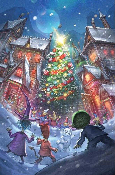 Tim Burtons the Nightmare Before Christmas the Shiver of Christmas Town #2 (1:10) Alan Quah Full Art Virgin Variant cover