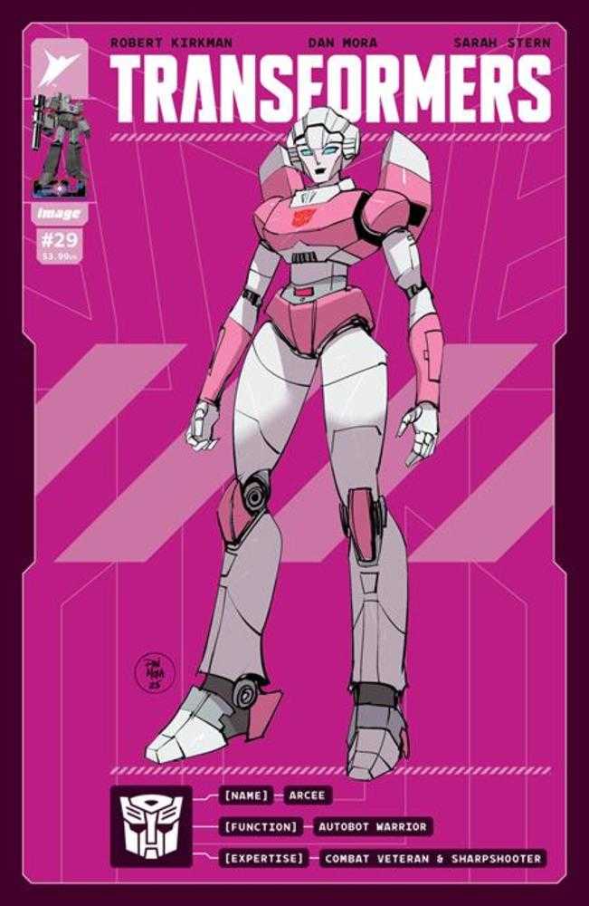 Transformers (2023) #29 Cover E (1:50) Dan Mora & Andres Juarez Variant