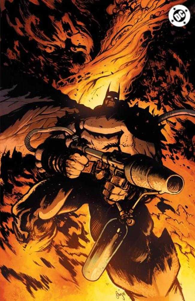 Absolute Batman 2025 Annual #1 (One Shot) Variant (2nd Print) Cover D Daniel Warren Johnson Flamethrower Foil Edition
