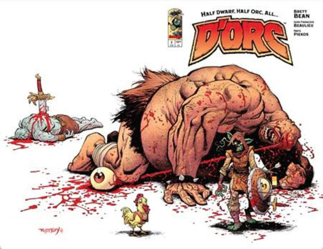 Dorc #1 Cover D (1:25) Ryan Ottley Wraparound Variant