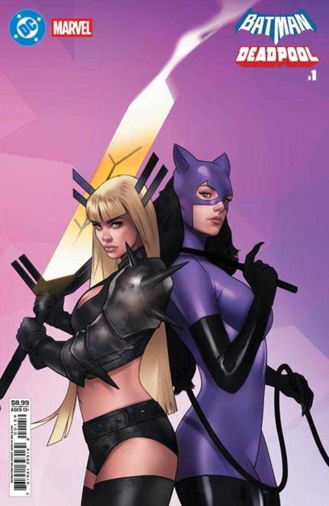 DC Marvel Batman Deadpool #1 (One Shot) Variant (2nd Print) Cover C Ben Oliver Card Stock Variant