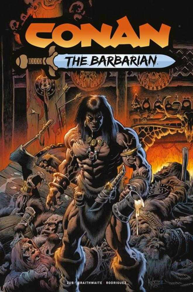 Conan The Barbarian (2023) #30 Cover D Kyle Hotz Variant (Mature)