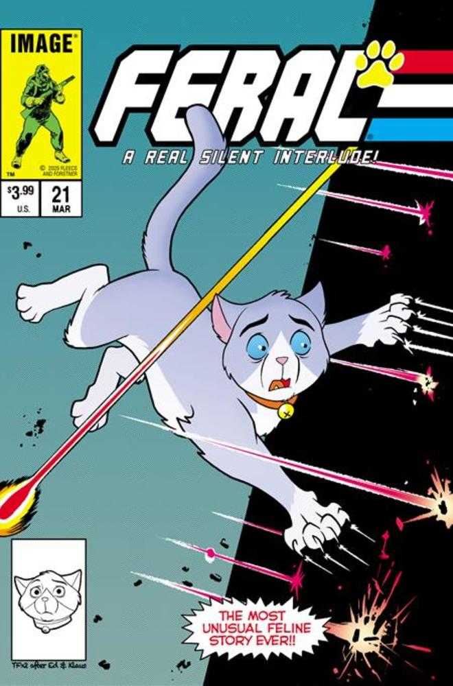 Feral #21 Cover D (1:25) Tony Fleecs & Trish Forstner G.I. Joe Homage Variant