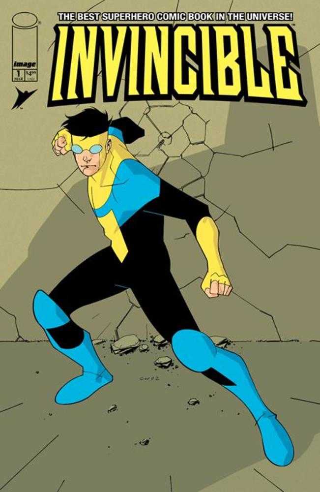 Invincible Foil Edition #1 Reprint Cover A Cory Walker & Bill Crabtree Foil <OFC>
