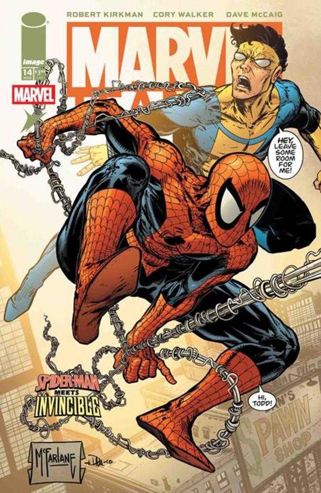 Marvel Team-Up (2005) #14 Facsimile Edition Cover D Todd McFarlane & Dave Mccaig Variant (Out of Print)