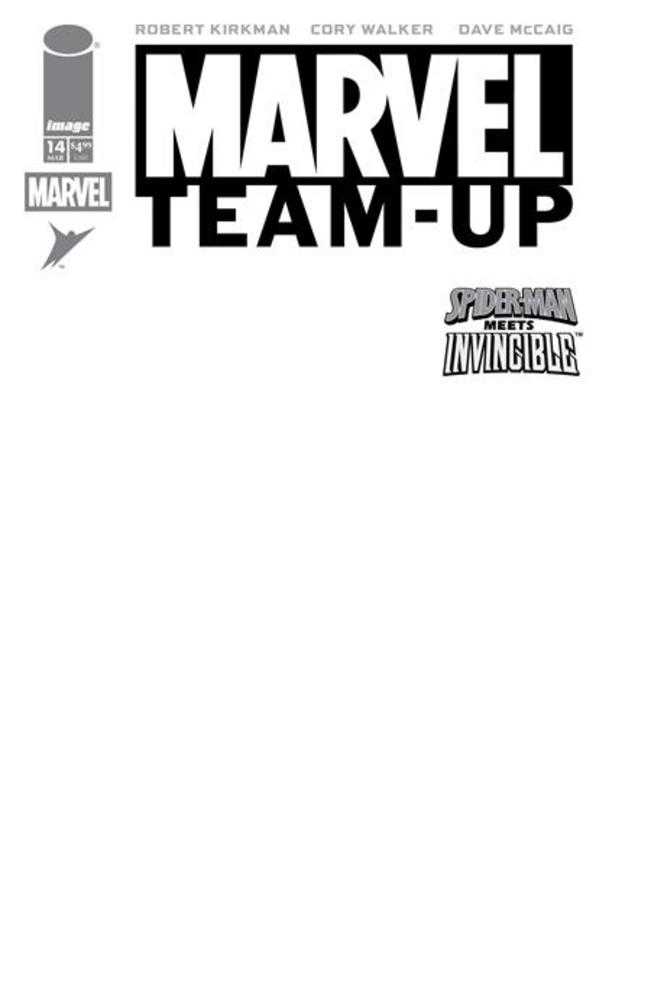 Marvel Team-Up (2005) #14 Facsimile Edition Cover G Blank Sketch Variant