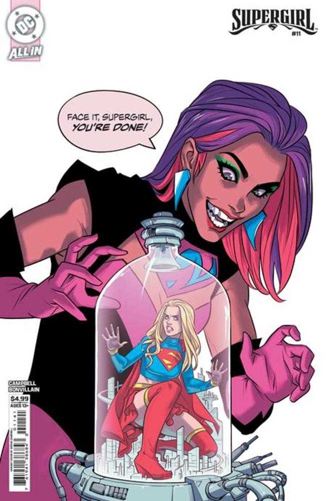 Supergirl (2025) #11 Cover D Sophie Campbell Card Stock Variant