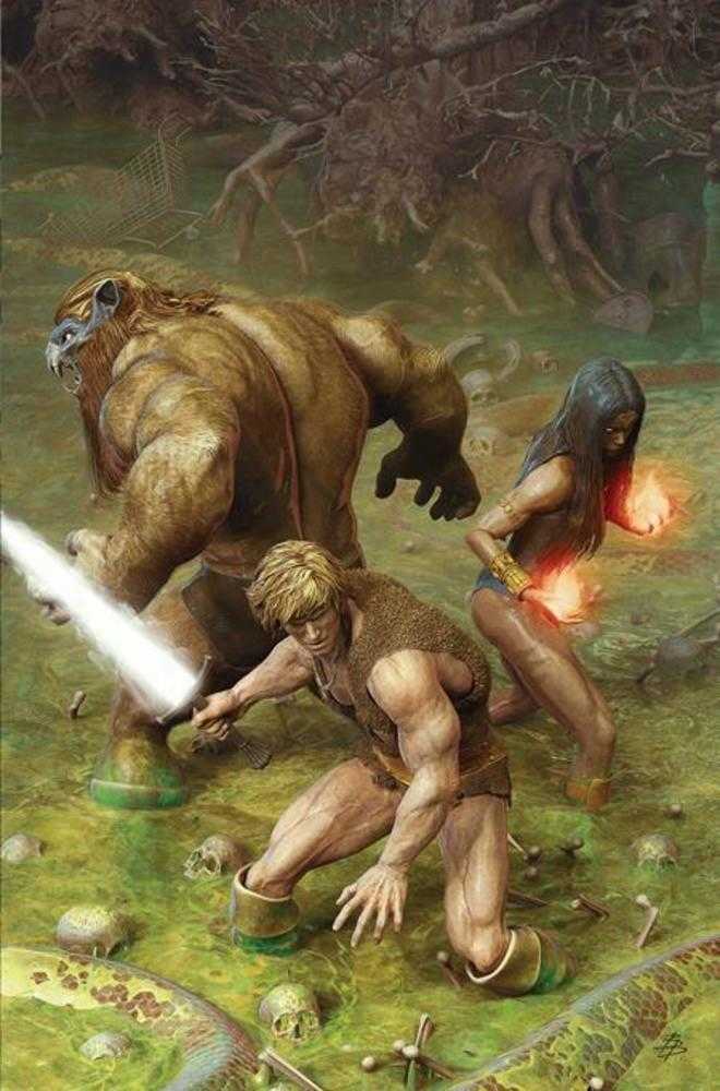 Thundarr The Barbarian #3 Cover I (1:20) Bjorn Barends Full Art Virgin Variant