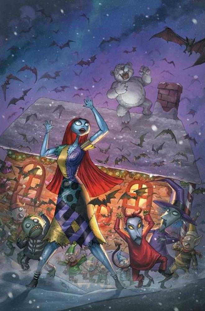 Tim Burtons The Nightmare Before Christmas The Shiver Of Christmas Town #3 Cover G (1:10) Alan Quah Full Art Variant