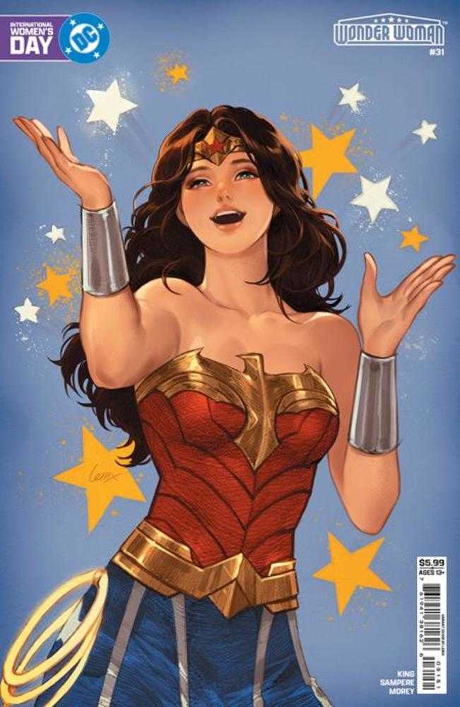 Wonder Woman (2023) #31 Cover E Lesley Leirix Li International Women’s Day Card Stock Variant