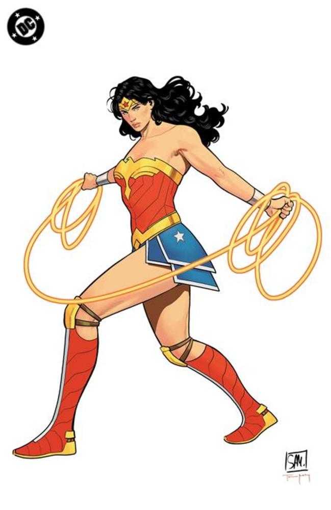 Wonder Woman (2023) #31 Cover G Daniel Sampere Corner Box Spot Foil Variant