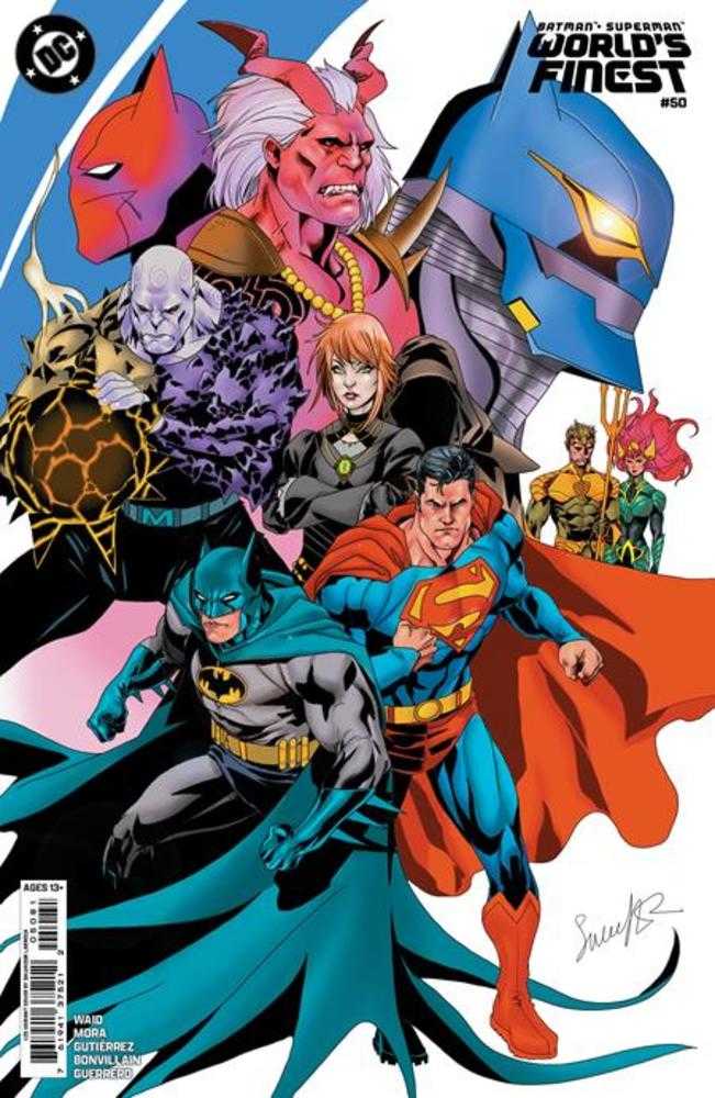 Batman Superman Worlds Finest #50 Cover I (1:25) Salvador Larroca Card Stock Variant