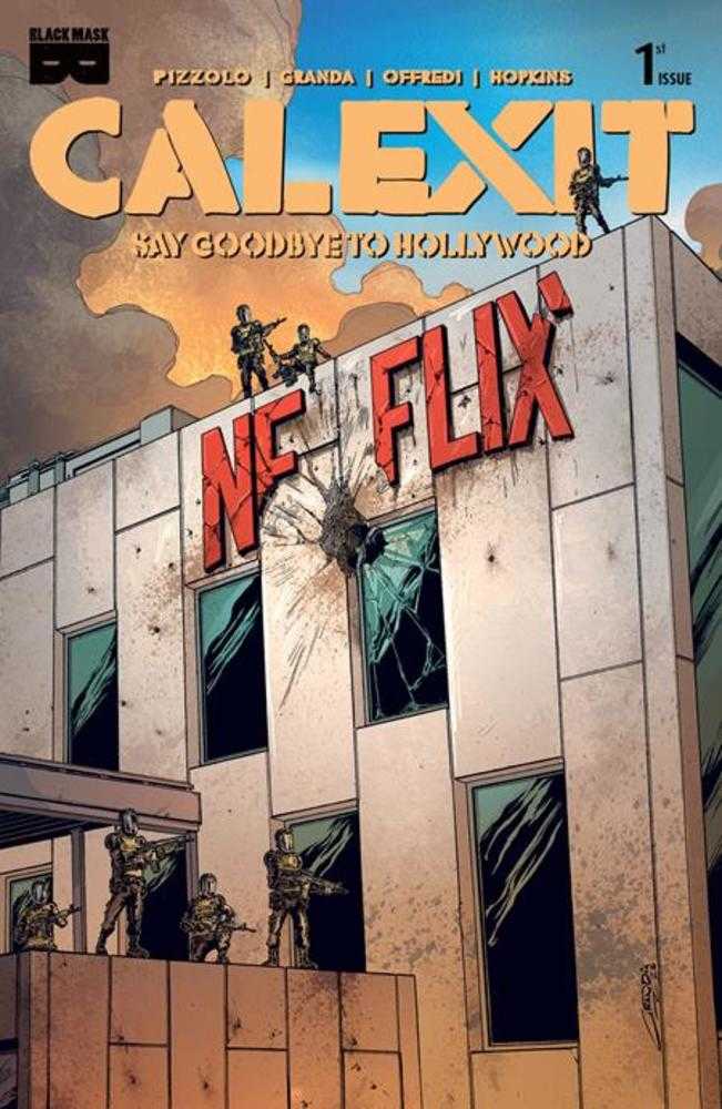 Calexit Say Goodbye To Hollywood #1 (Of 3) Cover C 1:3 C Granda Hollywood Variant (Mature)