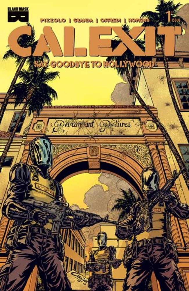 Calexit Say Goodbye To Hollywood #1 (Of 3) Cover D 1:5 C Granda Melrose Variant (Mature)