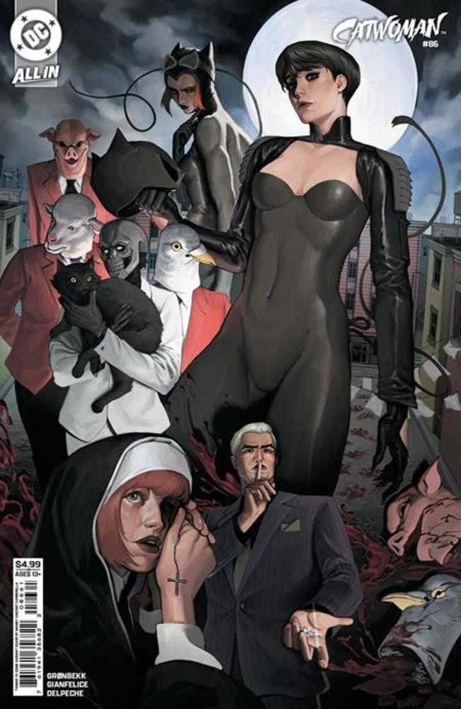 Catwoman (2018) #86 Cover E Manny Vincent Carbonilla Things To Come Card Stock Variant