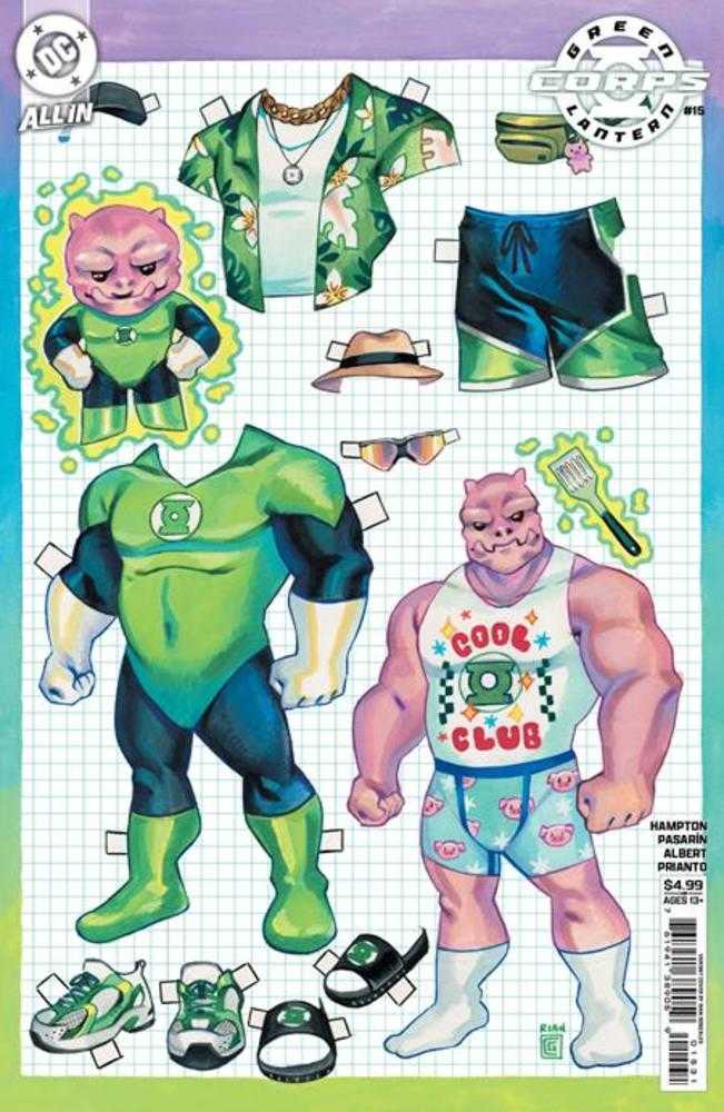 Green Lantern Corps (2025) #15 Cover C Rian Gonzales Card Stock Variant