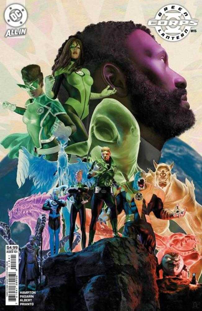 Green Lantern Corps (2025) #15 Cover D Ariel Colon Things To Come Card Stock Variant