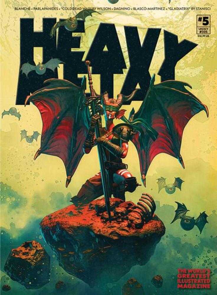 Heavy Metal Magazine (2025) #5 Cover A Pascal Blanche (Mature)