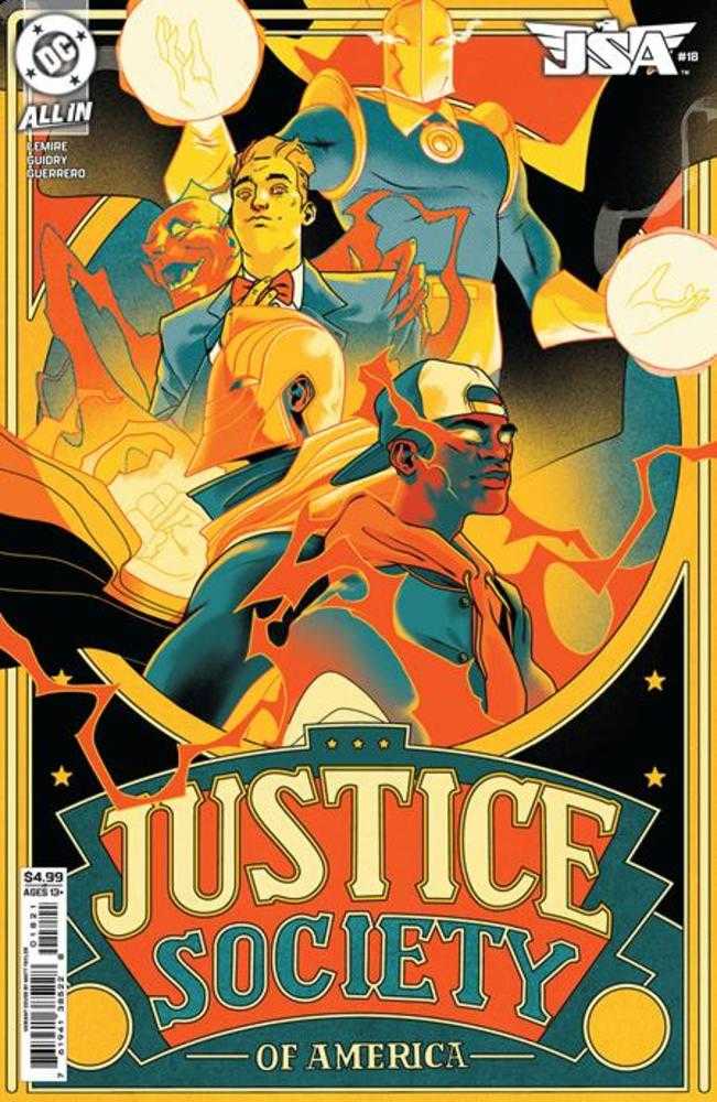 JSA (2025) #18 Cover B Matt Taylor Card Stock Variant
