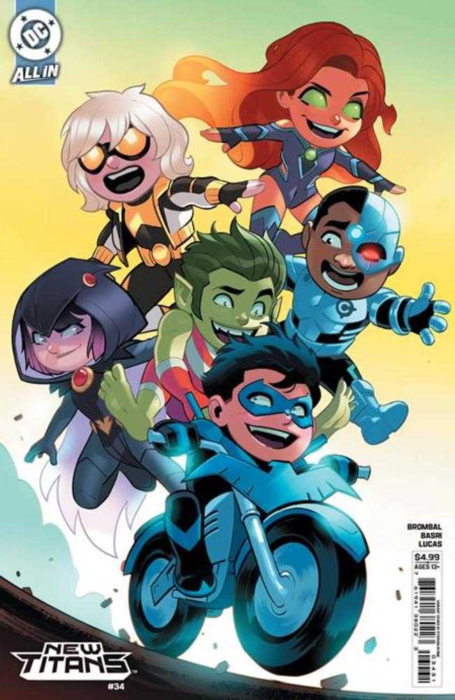 New Titans (2023) #34 Cover C Stephen Byrne Card Stock Variant