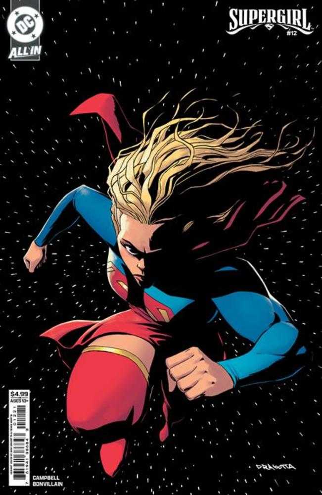 Supergirl (2025) #12 Cover B Nick Dragotta Card Stock Variant (The Reign Of The Superboys)
