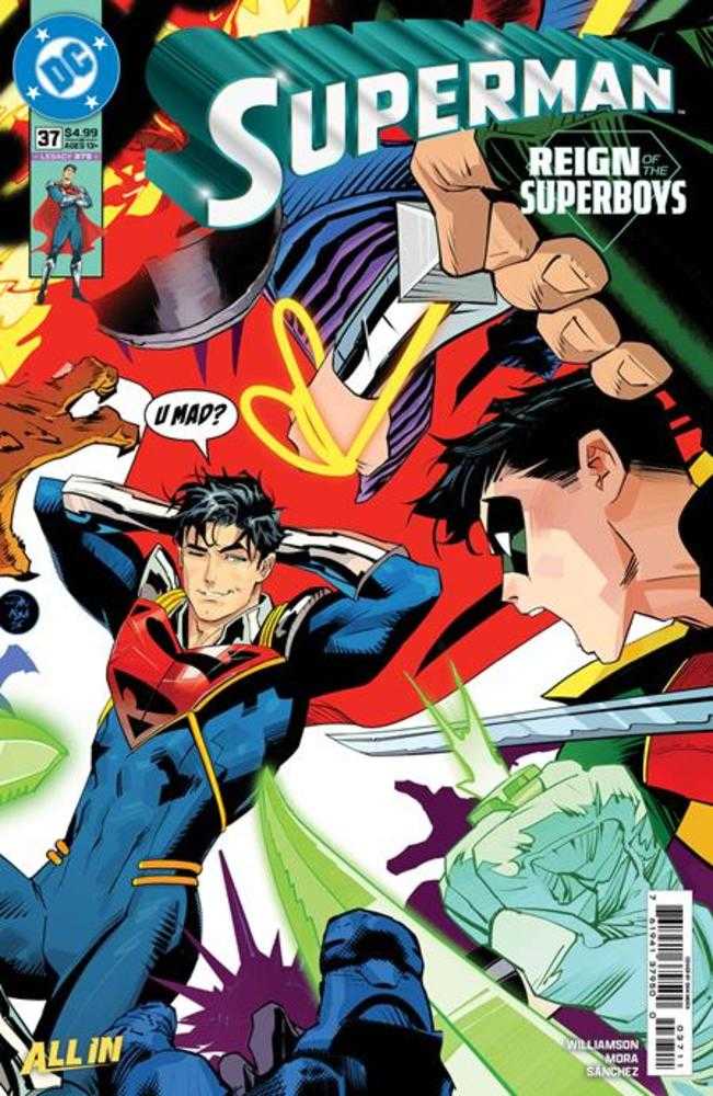 Superman (2023) #37 Cover A Dan Mora (The Reign Of The Superboys) (Out of Print)