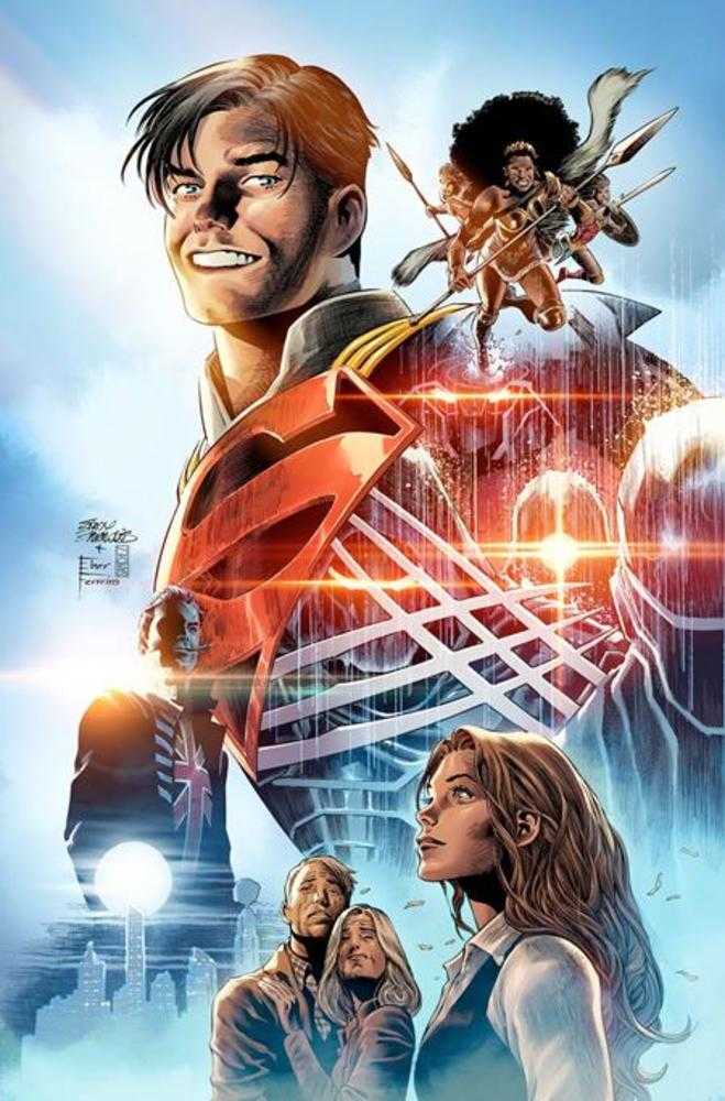 Superman (2023) #37 Cover E Eddy Barrows Things To Come Card Stock Variant (The Reign Of The Superboys)
