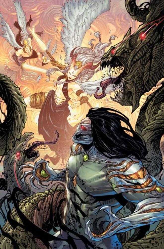 Darkness vs Angelus (One Shot) Cover C (1:10) Giuseppe Cafaro & Arif Prianto Full Art Variant <NEW LISTING>