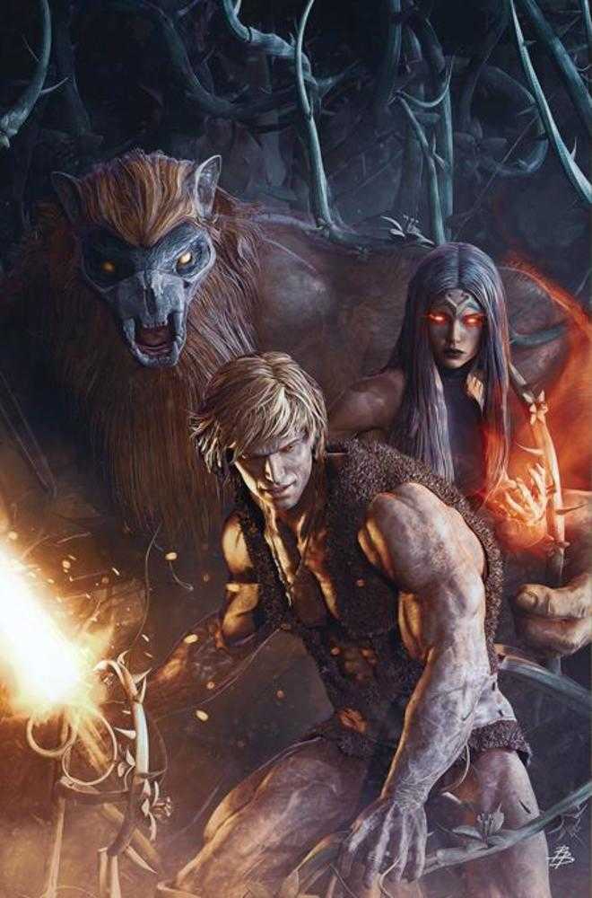 Thundarr The Barbarian #4 Cover I (1:20) Bjorn Barends Full Art Virgin Variant