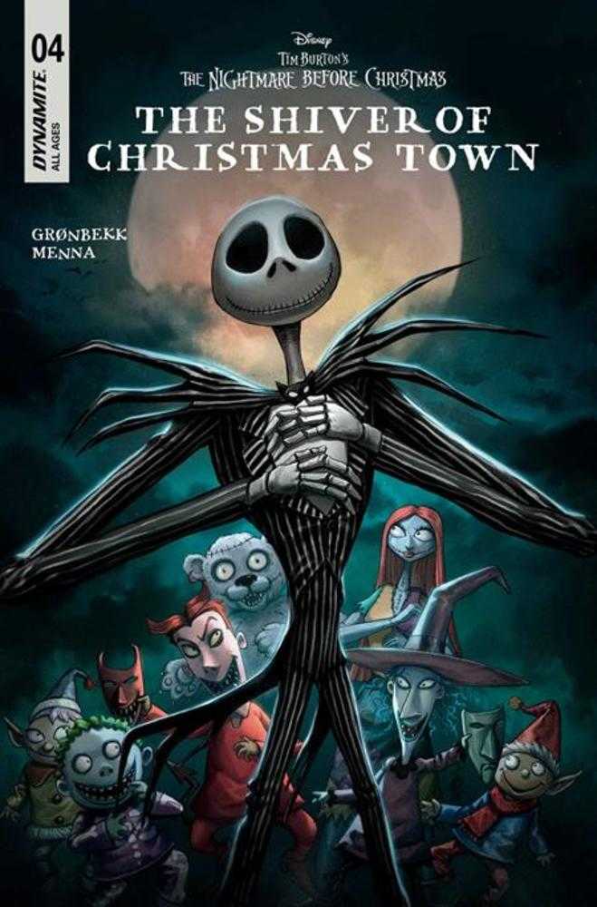Tim Burtons The Nightmare Before Christmas The Shiver Of Christmas Town #4 Cover C Alan Quah Variant