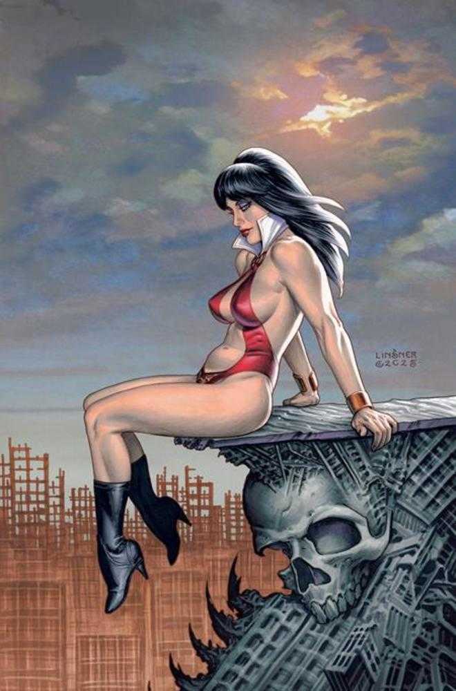 Vampirella Armageddon #10 Cover G (1:10) Joseph Michael Linsner Full Art Virgin Variant