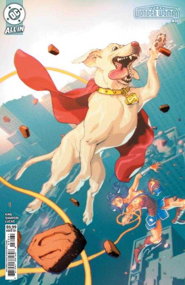 Wonder Woman (2023) #32 Cover F Gerald Parel April Drools Card Stock Variant