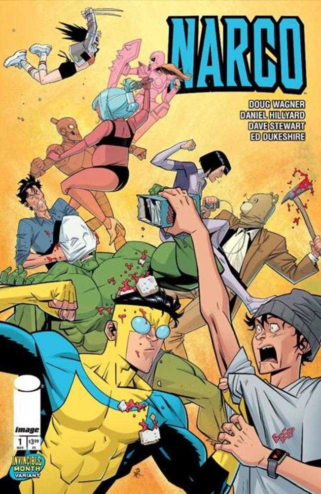 Narco #1 (Of 5) Cover D Daniel Hillyard & Dave Stewart Invincible Team Up Variant (Out of Print)